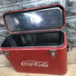 Drink Coca Cola Bottle Cooler, Vintage Metal Picnic Ice Chest, Bottle Opener