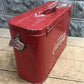 Drink Coca Cola Bottle Cooler, Vintage Metal Picnic Ice Chest, Bottle Opener