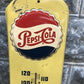 1955 Pepsi Cola Thermometer, Vintage Metal Soda Pop Advertising Sign