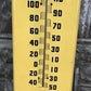 1955 Pepsi Cola Thermometer, Vintage Metal Soda Pop Advertising Sign