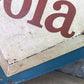 RC Cola Royal Crown Cola Diamond Sign, Vintage Metal Soda Pop Advertising Sign