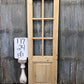 French Single Door (24.5x81) 6 Pane Glass European Styled Door F17