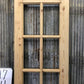 French Single Door (24.5x81) 6 Pane Glass European Styled Door F17