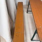 Vintage German Oktoberfest Beer Garden Table & Bench, Wood Outdoor Set B56