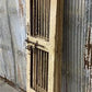 Vintage Indian Garden Gates, Carved Metal Teak Doors, Architectural Reclaim A100