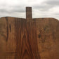 XL Vintage French Bread Board, Rectangle Bread Board, Wood Cutting Board A71