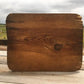 XL Vintage French Bread Board, Rectangle Bread Board, Wood Cutting Board A71