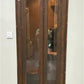 Vintage Telephone Booth, Phone Booth Enclosure Cabinet Glass Doors, Keokuk, Iowa