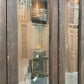 Vintage Telephone Booth, Phone Booth Enclosure Cabinet Glass Doors, Keokuk, Iowa