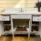 Youngstown "Thrifter" Farmhouse Sink, Vintage Dual Drainboard Utility Sink