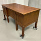 5' Executive Double Pedestal Desk, Vintage Home Office Desk, Computer Desk