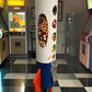 Northwestern Saturn 2000 Rocket Gumball Machine Vending Machine on Stand Coin Op