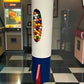 Northwestern Saturn 2000 Rocket Gumball Machine Vending Machine on Stand Coin Op