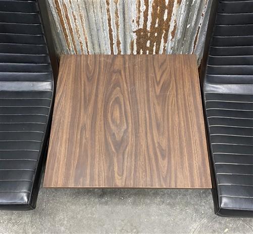 Chromcraft Mid Century Modern Double Lounge Bench w/Center Table, Vintage Chairs