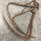 Hay Trolley Carrier Forks, Antique Cast Iron Barn Tool, Rustic Decor A