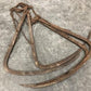Hay Trolley Carrier Forks, Antique Cast Iron Barn Tool, Rustic Decor A