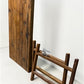 Rustic Farmhouse Solid Wood Dining Table 72"x36" with Unattached Legs