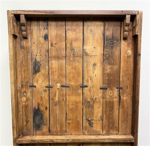 Rustic Farmhouse Solid Wood Dining Table 72"x36" with Unattached Legs