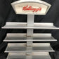 Ask for Kelloggs Retail Store Rack Display, Vintage Aluminum Advertising Stand