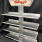 Ask for Kelloggs Retail Store Rack Display, Vintage Aluminum Advertising Stand