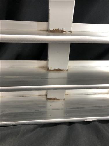 Ask for Kelloggs Retail Store Rack Display, Vintage Aluminum Advertising Stand