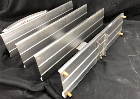 Ask for Kelloggs Retail Store Rack Display, Vintage Aluminum Advertising Stand