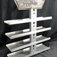 Ask for Kelloggs Retail Store Rack Display, Vintage Aluminum Advertising Stand