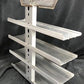 Ask for Kelloggs Retail Store Rack Display, Vintage Aluminum Advertising Stand