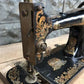 Improved Hasner Sewing Machine w/Egyptian Motif, Antique Treadle