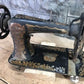 Improved Hasner Sewing Machine w/Egyptian Motif, Antique Treadle