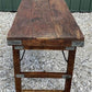 Reclaimed Wood Folding Table (68.5x22.5) Rustic Wood Dining, Kitchen Island B131