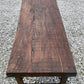 Reclaimed Wood Folding Table (68.5x22.5) Rustic Wood Dining, Kitchen Island B131