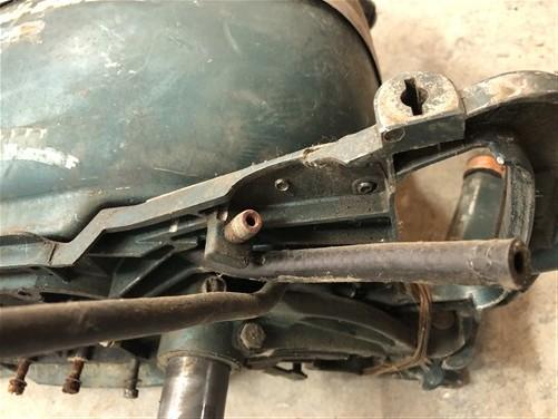 1954 Scott Atwater Bail a matic Boat Motor, 10Hp Classic Outboard Ser #38452258