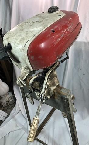1961 Gale Montgomery Ward Boat Motor Model GG18735 Outboard Ser#16x820748