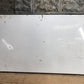 Black & White Porcelain Table Top Panel, Kitchen Cupboard Hoosier Enamel A43