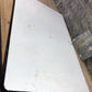 Black & White Porcelain Table Top Panel, Kitchen Cupboard Hoosier Enamel A43