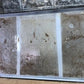 Black & White Porcelain Table Top Panel, Kitchen Cupboard Hoosier Enamel A43