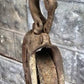 Cast Iron Antique Vintage Pulley, Hay Trolley Carrier Rustic Farmer Country a29