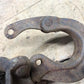 Cast Iron Antique Vintage Pulley, Hay Trolley Carrier Rustic Farmer Country a29