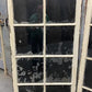 3 Wooden Framed Decorative Glass Panels Casement Windows Furniture Parts