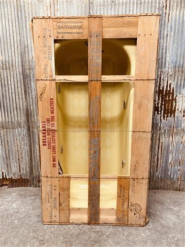 Briggs Beauty Spa Whirlpool Bathtub, Vintage Yellow New/Old Stock, Mid Century