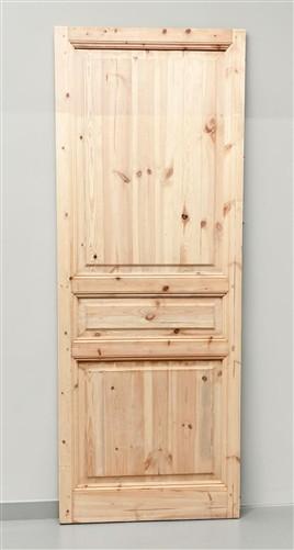 French Single Door (36x96) European Styled Door, Raised Panel Door, Q34-A