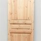 French Single Door (36x96) European Styled Door, Raised Panel Door, Q34-A
