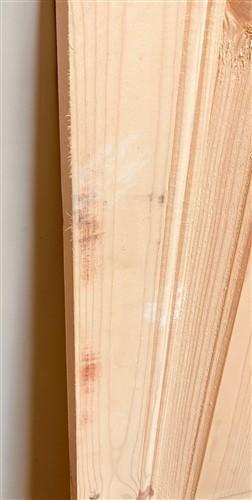 French Single Door (36x96) European Styled Door, Raised Panel Door, Q34-A