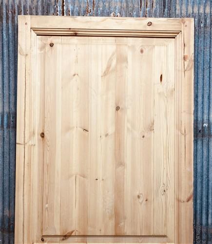 French Single Door (36x96) Pine Interior Door, European Rustic Styled, Q35-A