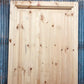 French Single Door (36x96) Pine Interior Door, European Rustic Styled, Q35-A