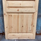 French Single Door (36x96) Pine Interior Door, European Rustic Styled, Q35-A