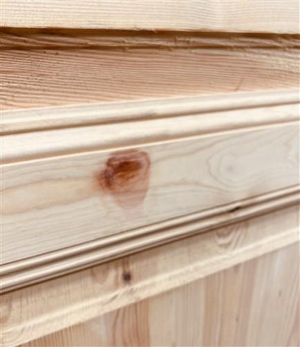 French Single Door (36x96) Pine Interior Door, European Rustic Styled, Q35-A
