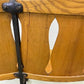 3 Vintage Wood Folding Theater Seats, Auditorium Seats, Entryway Bench, E32