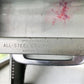 All Steel Equipment 55" Vintage Executive Desk Glass Top Mid Century Industrial